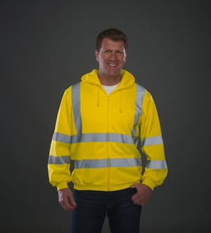 Veiligheidssweatervest met capuchon