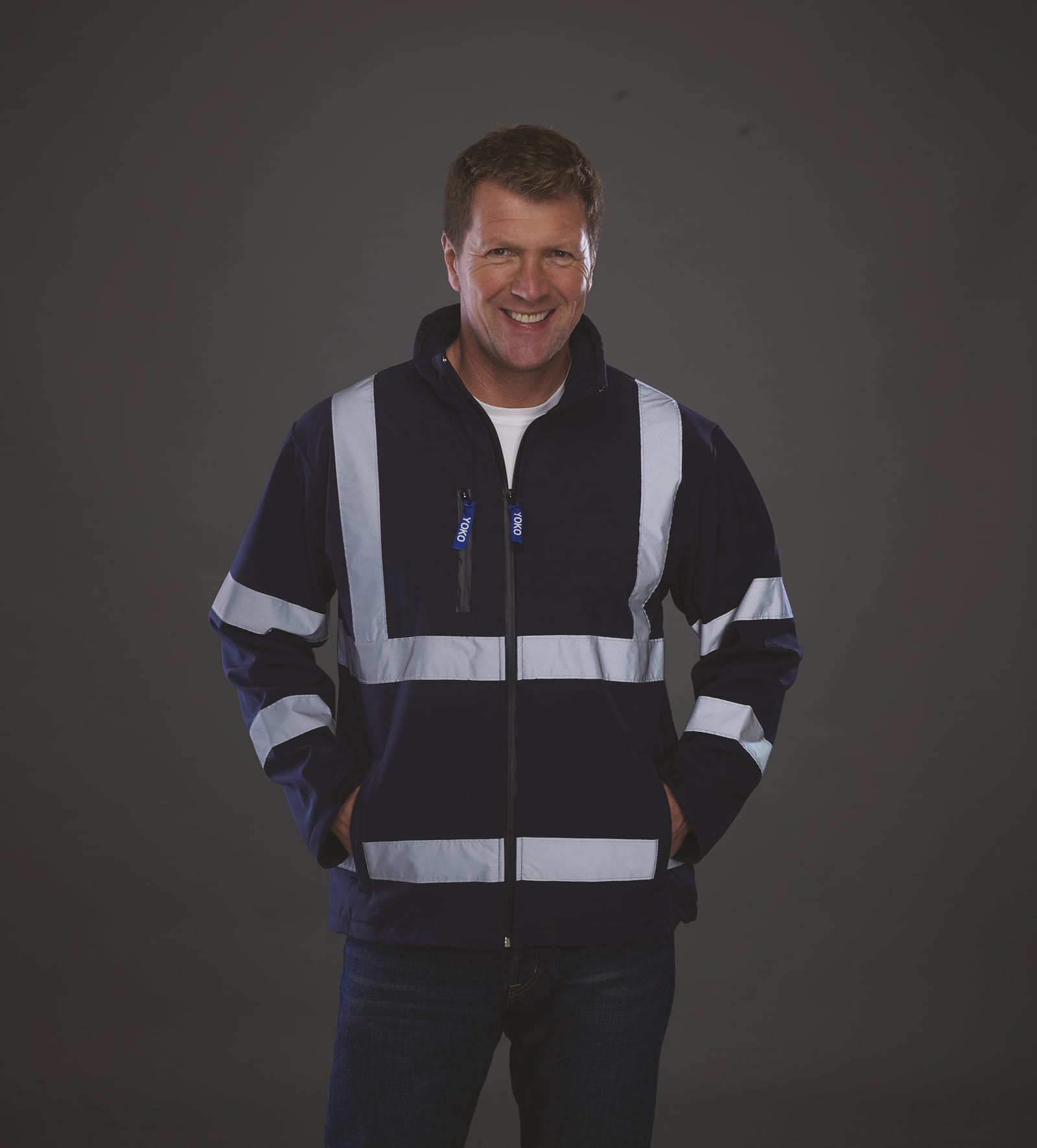 Softshell veiligheidsjas