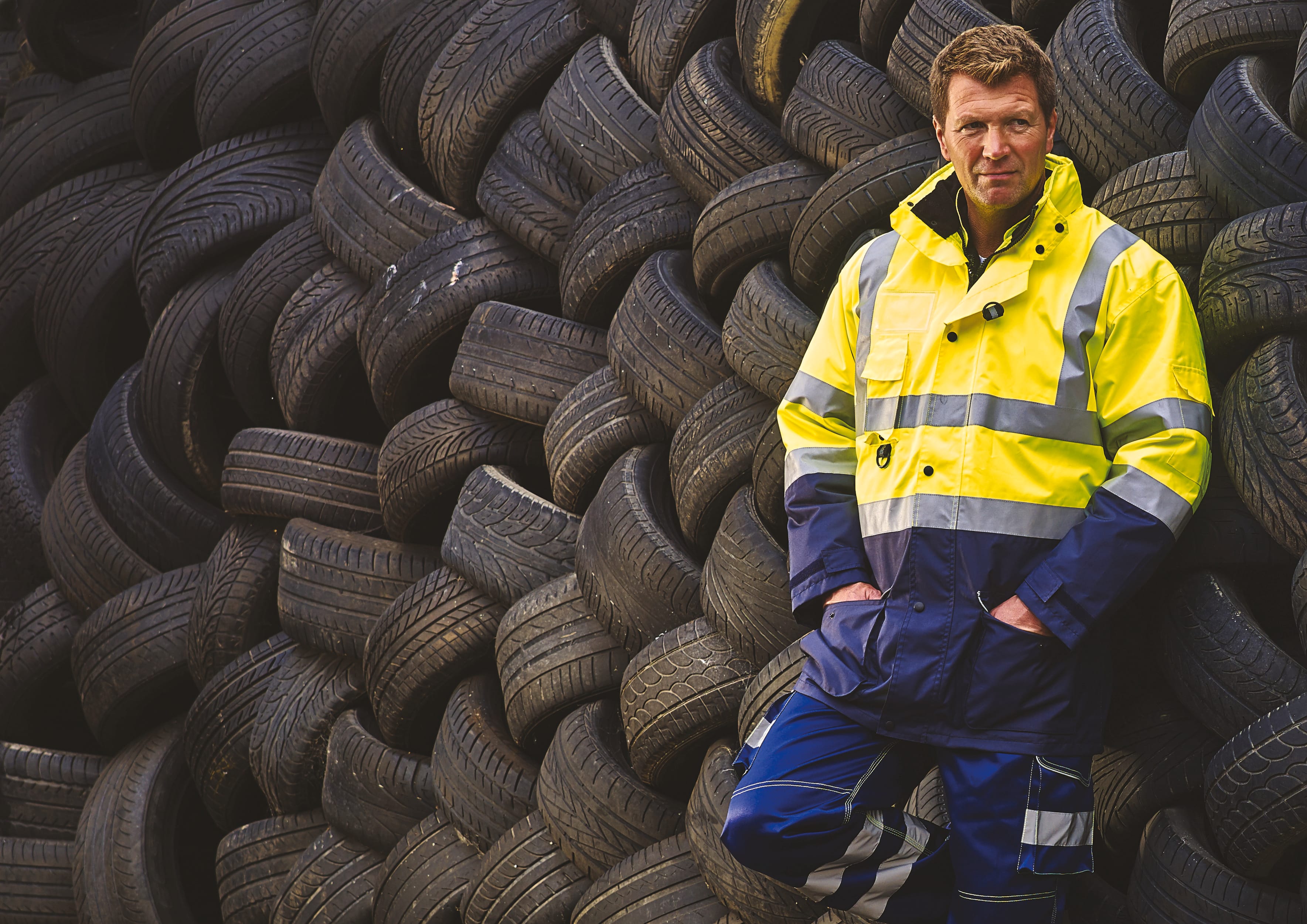 Parka de segurança de alta visibilidade 7 em 1
