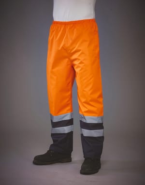 Hi vis waterdichte overbroek