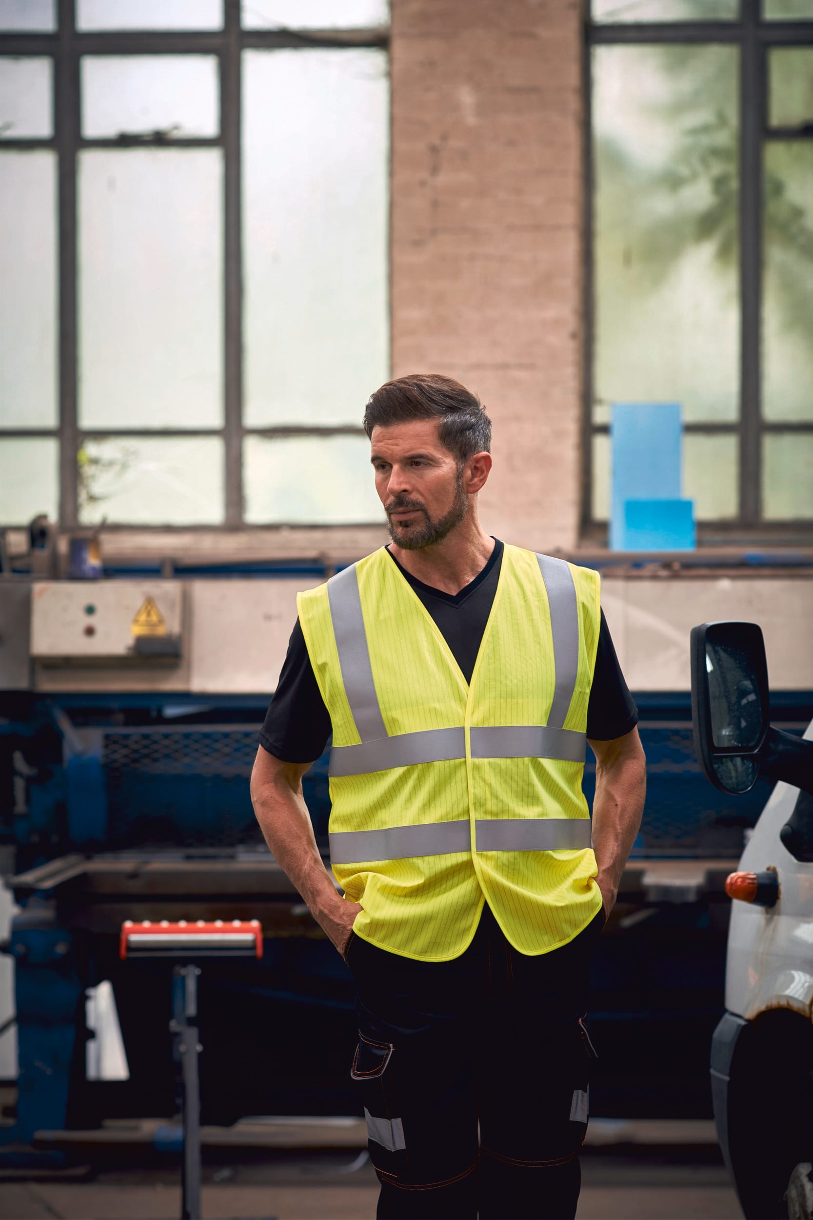 Gilet haute visibilité, LSF (chaleur et flamme) & antistatique - Image 2