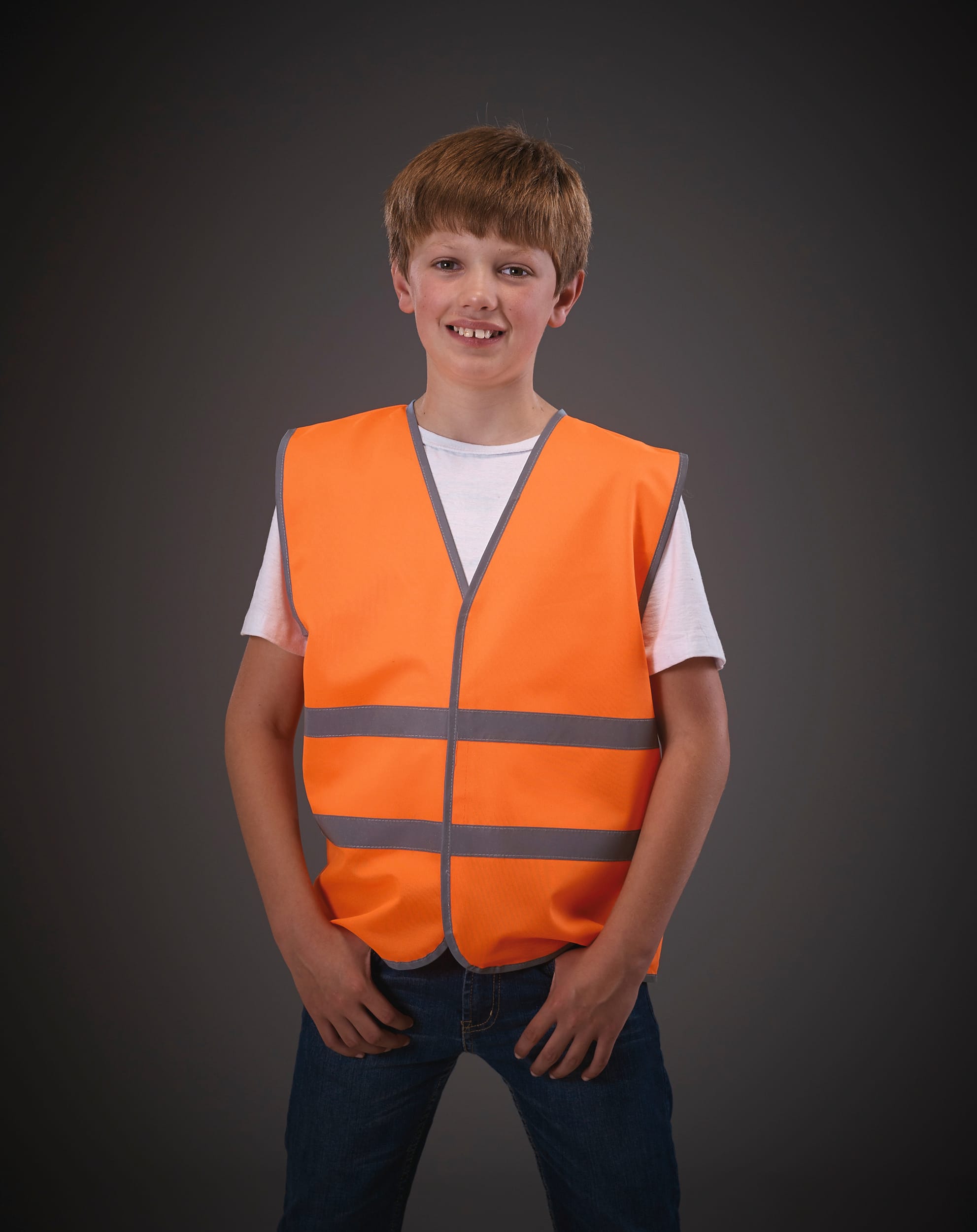 Gilet avec bordures et bandes réfléchissantes - Image 3