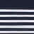 Navy / White Stripes