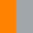 Orange / Fine grey