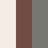 Ivory / Dark Cherry / Organic Khaki