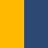 Sporty yellow/Dark royal blue