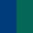 Sporty Royal Blue / Green