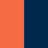 Fluorescent Orange / Navy